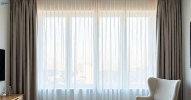Freshly steam cleaned curtains in nelson-nsw QLD